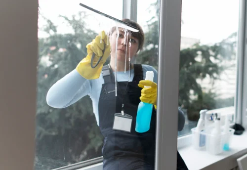 Nettoyage de vitres intérieures et extérieures à Saint-Vincent-Sterlanges